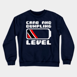 Battery Level - Crab And Dumpling Crewneck Sweatshirt